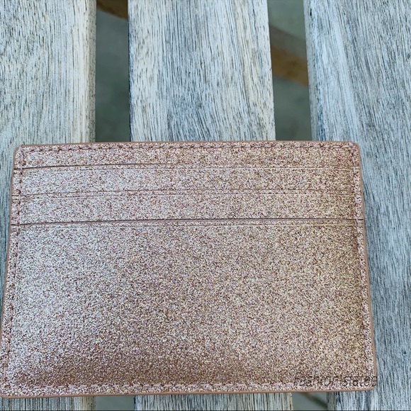 Kate spade Joeley Holiday 2019 card Holder Gold - Picture 3 of 5